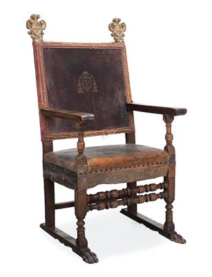 Italian Renaissance armchair, - Starožitnosti
