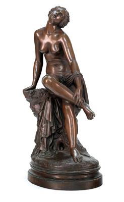 Sculpture "Eurydice as a naked beauty", - Starožitnosti