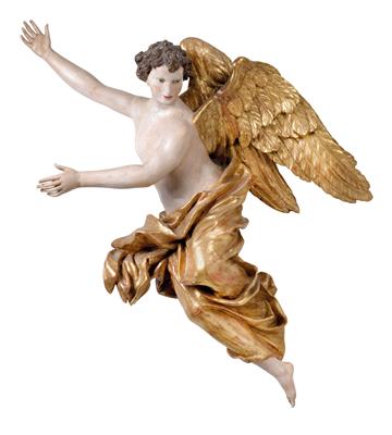 A large angel in flight, - Oggetti d'arte