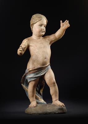 A standing figure of Jesus as a boy, - Oggetti d'arte