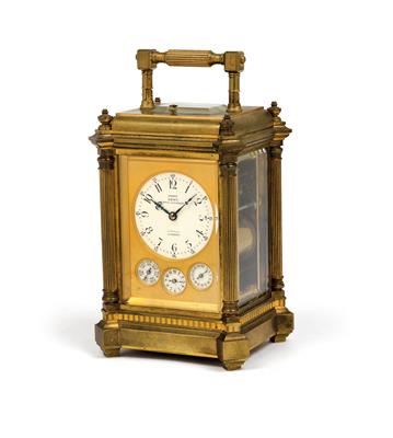 A grande sonnerie travelling clock with calendar - Nábytek