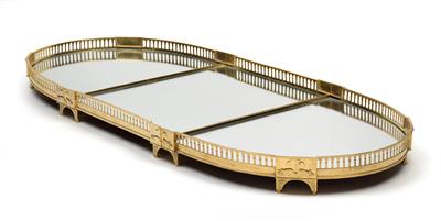 A mirror tray, - Furniture and works of art