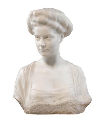 Bust of Lily Berger, Franz Seiffert, - Mobili e oggetti d'arte