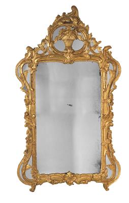 Salon mirror, - Furniture and works of art
