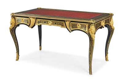 Splendid bureau plat, - Furniture and works of art