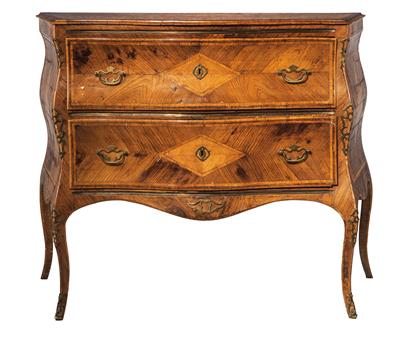 A salon chest of drawers, - Works of Art - Furniture, Sculptures, Glass and Porcelain