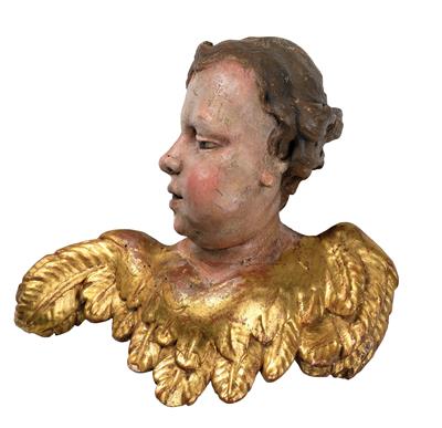 A Baroque Angel’s Head, - Mobili e Antiquariato