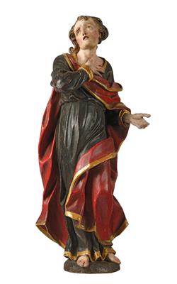 A Baroque Saint John, - Furniture, Porcelain, Sculpture and Works of Art