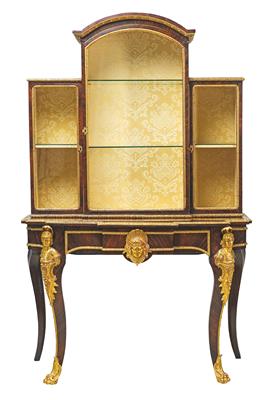 A Bureau Cabinet, - Furniture, Porcelain, Sculpture and Works of Art