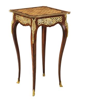 A Dainty French Salon Side Table, - Furniture, Porcelain, Sculpture and Works of Art