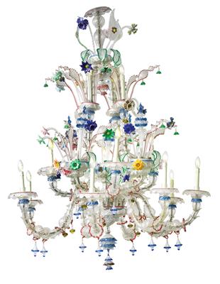 A Magnificent Ca’ Rezzonico Chandelier, - Starožitnosti