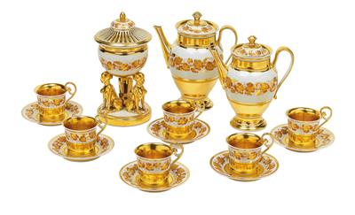 A Magnificent Viennese Coffee Service, - Furniture, Porcelain, Sculpture and Works of Art