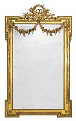 A Salon Mirror, - Starožitnosti