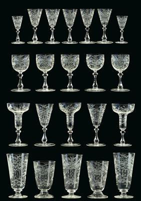 A Set of Glasses by Lobmeyr, - Mobili e Antiquariato