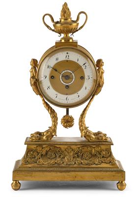 A Small Neo-Classical Bronze Clock from Vienna - Starožitnosti