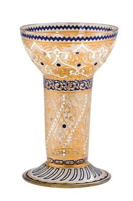 Lobmeyr-Vase, - Möbel und dekorative Kunst, Skulpturen und Antiquitäten, Glas und Porzellan