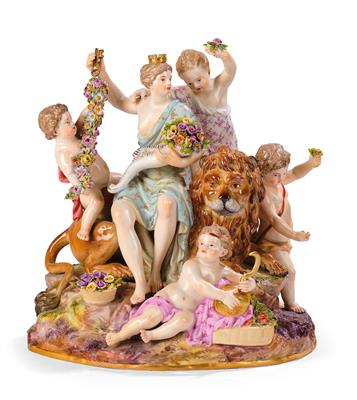 An Allegory of the Earth, - Furniture, Porcelain, Sculpture and Works of Art
