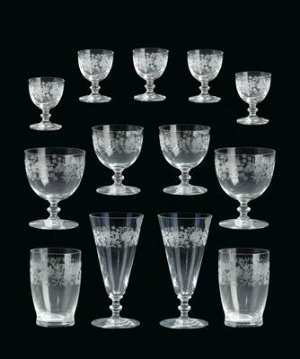 Baccarat Glasses, - Mobili e Antiquariato