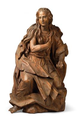 Caspar Puchheim (Budapest 1719 - 1775 Leibnitz), Saint Magdalene Kneeling, - Furniture, Porcelain, Sculpture and Works of Art