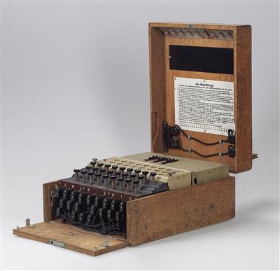 ENIGMA I, a rare German three-rotor enciphering Machine - Starožitnosti