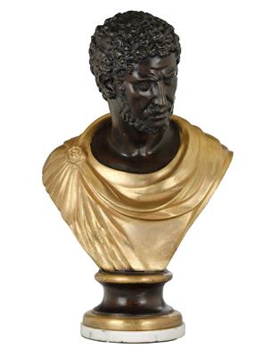 Two Busts of Roman Emperors, - Mobili e Antiquariato