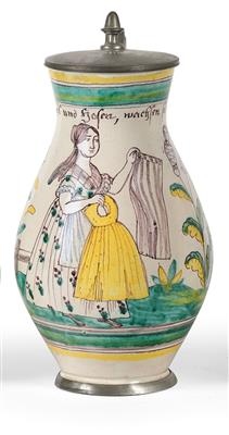 A Pear-Shaped Stein (Birnkrug), Gmunden, Second Quarter of the 19th Century - Starožitnosti