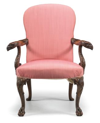 An English Armchair, - Antiquariato e mobili