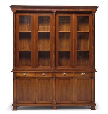 A Large Library Display Cabinet in Biedermeier Style, - Antiquariato e mobili
