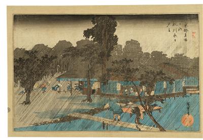 Jehiryusai Hiroshige - Antiquariato e mobili