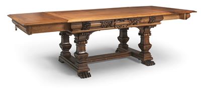 A Historicist Dining Table, - Antiquariato e mobili