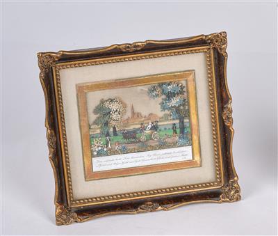 Joseph Endletsberger (Vienna 1779 - 1856), A Biedermeier Greeting Card, - Asian Art, Works of Art and Furniture