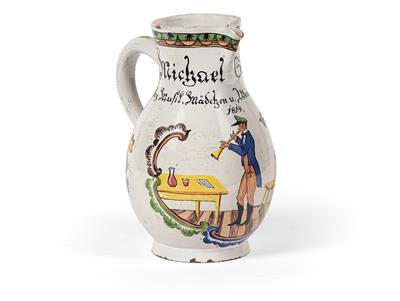 A Jug, Durlach, Dated 1814 - Starožitnosti