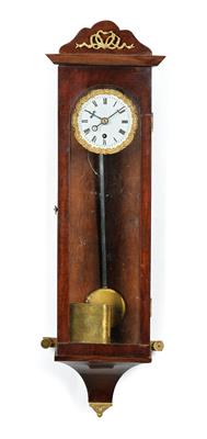 A Miniature Wall Pendulum Clock - Asian Art, Works of Art and Furniture