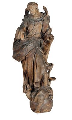 Attributed to Christian Jorhan the Elder (1727 Griesbach - 1804 Landshut), Saint Margaret, - Antiquariato