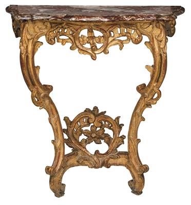 A French Console Table, - Works of Art