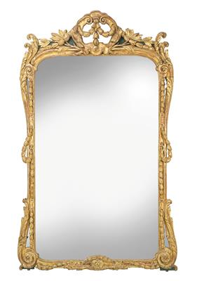 A Large Salon Mirror, - Works of Art