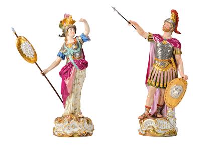 Minerva and Mars, - Antiquariato