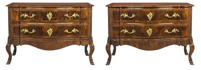 A Pair of Baroque Chests of Drawers, - Works of Art