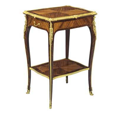 A French Rectangular Salon Table, - Works of Art