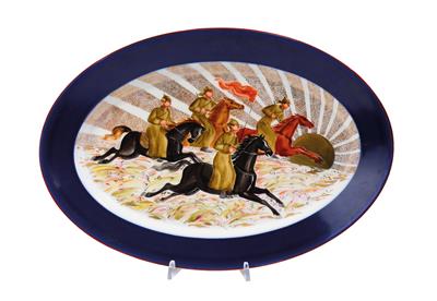 A Russian Plate from the service Red Cavalry - Starožitnosti