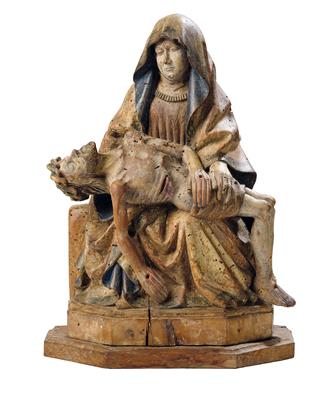 Spätgotische Pieta, - Möbel und Antiquitäten