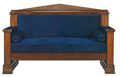 A Biedermeier settee, - Nábytek