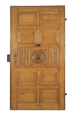 A decorative historicist door, - Asiatics, Works of Art and furniture
