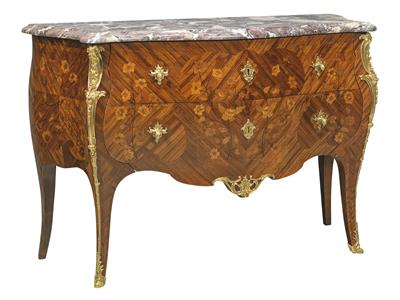A French salon chest of drawers, - Mobili