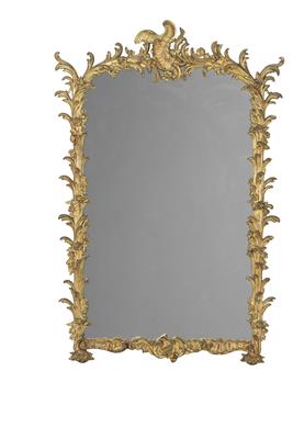 A salon mirror in Louis XV style, - Asiatika, Antiquitäten und Möbel