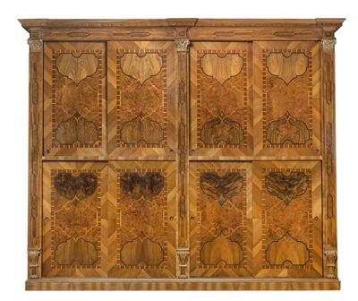 An unusually large cabinet in Baroque style, - Mobili