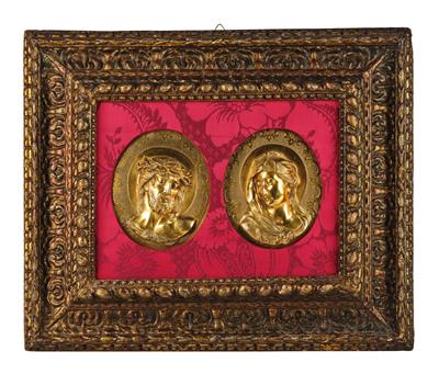 2 Raised Medallions, - L’Art de Vivre