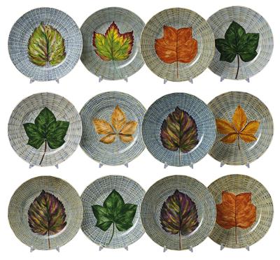 Botanical Decorative Plates, - L’Art de Vivre