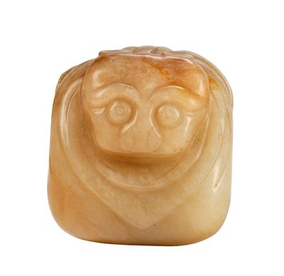 A Jade Carving in the Shape of a Cat, - L’Art de Vivre