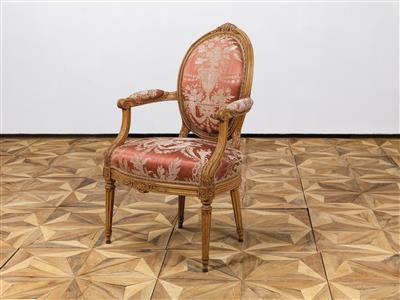 A Small Louis XVI Armchair, - L’Art de Vivre